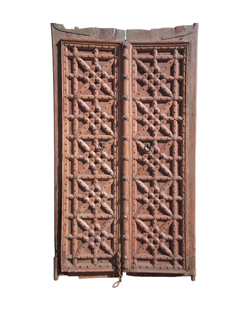 Gran Puerta Noble India del Siglo XIX - 3