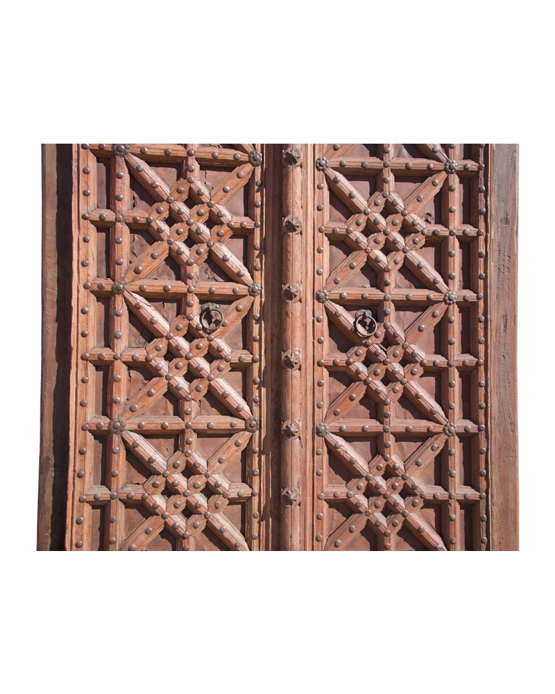 Gran Puerta Noble India del Siglo XIX - 4