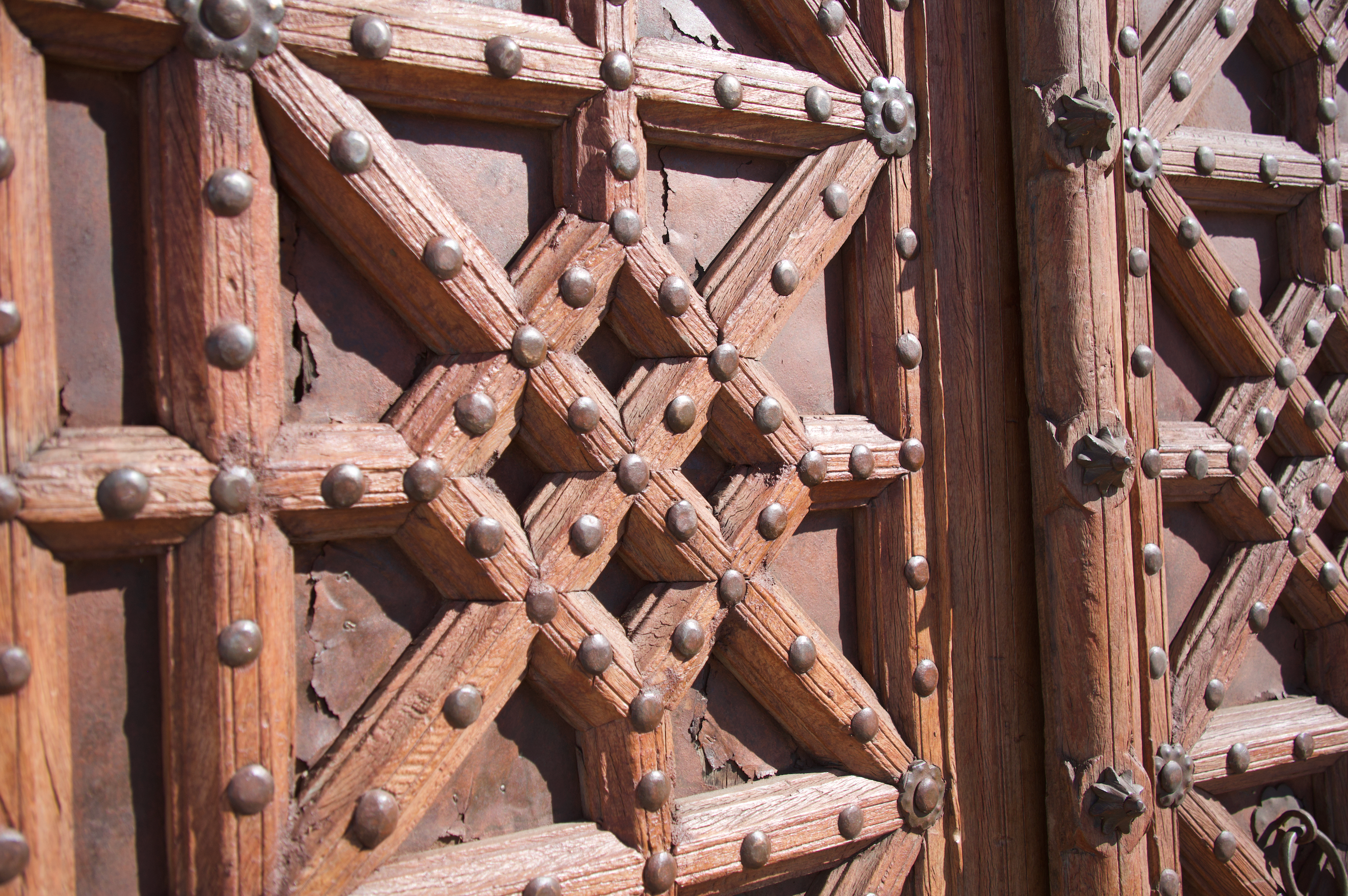 Gran Puerta Noble India del Siglo XIX - 8