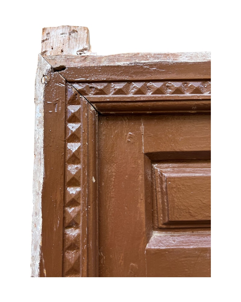 Puerta castellana panelada en madera maciza - 5