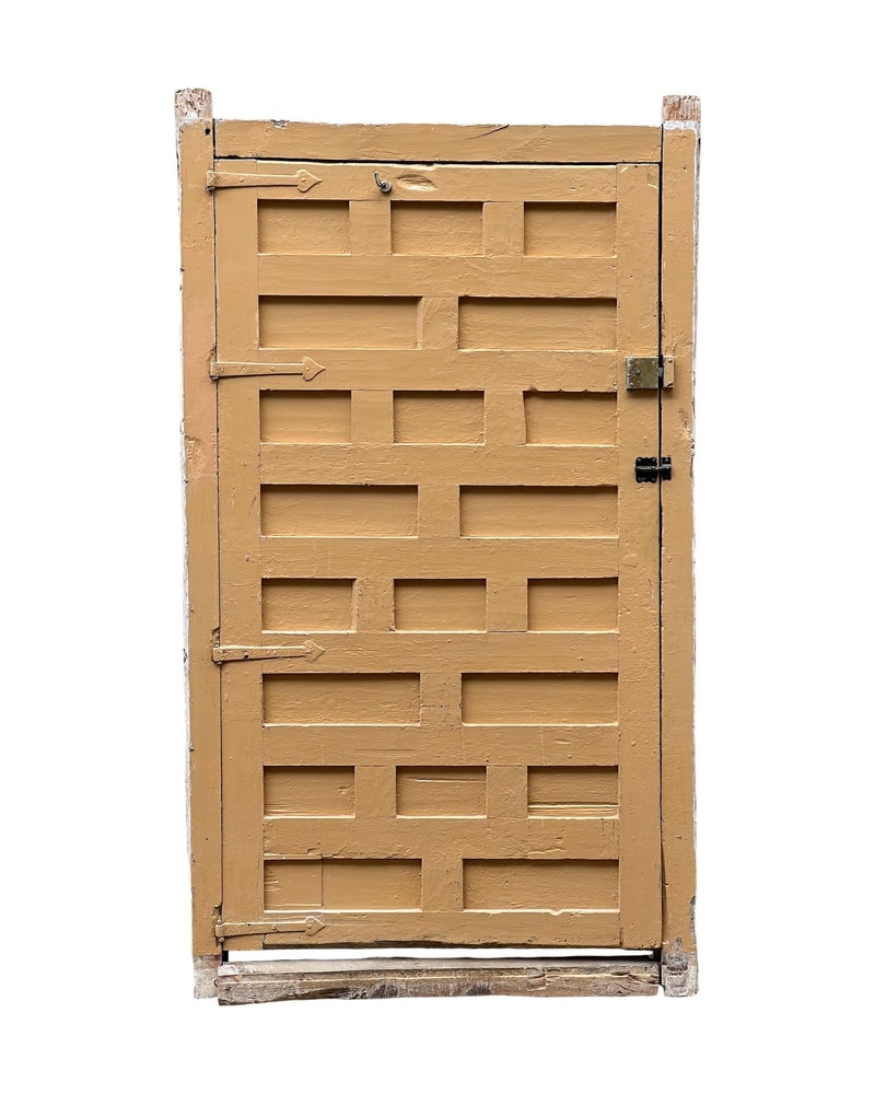 Puerta castellana panelada en madera maciza - 6