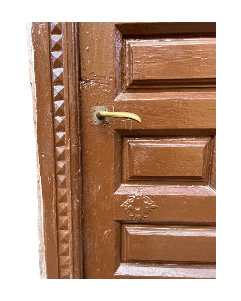 Puerta castellana panelada en madera maciza - 3