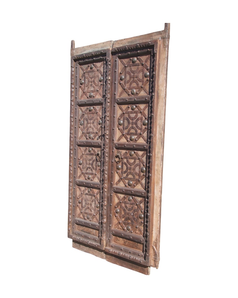 Gran Puerta India del Siglo XIX - 12