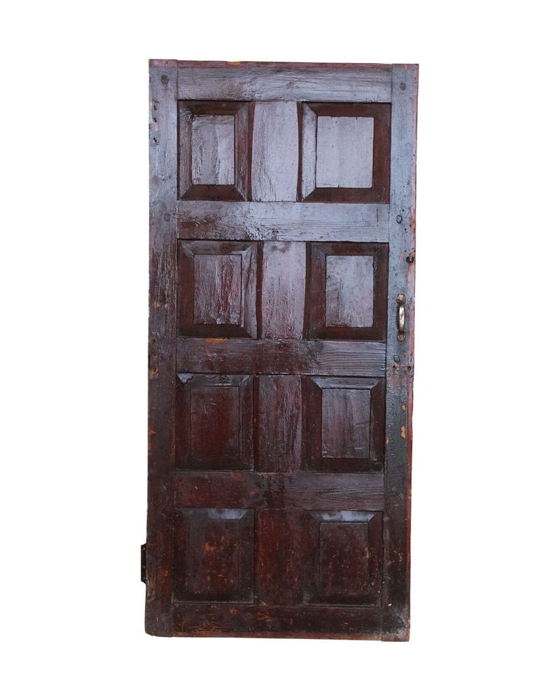 Puerta Rústica Castellana de Cuarterones en Pino, siglo XIX-XX - 5