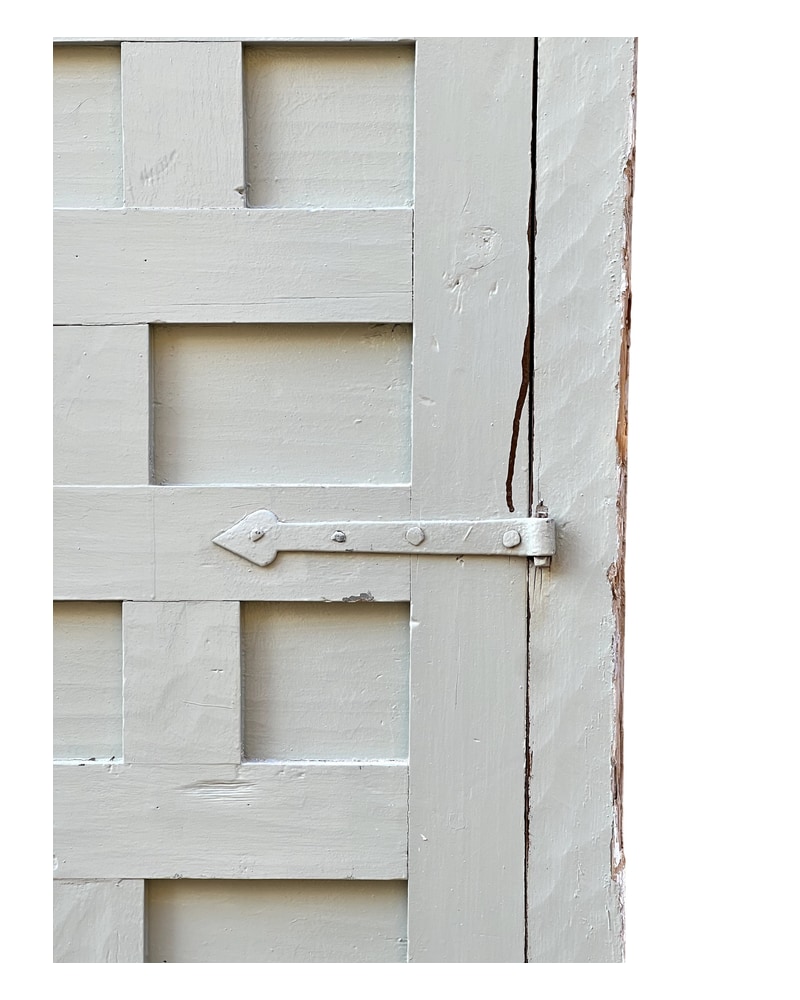 Puerta castellana panelada en madera maciza - 9