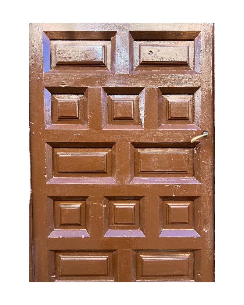 Puerta Castellana de Cuarterones en Roble – Siglo XVIII - 2