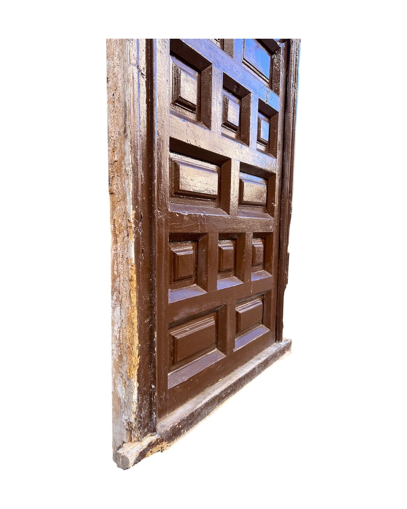 Puerta Castellana de Cuarterones en Roble – Siglo XVIII - 6