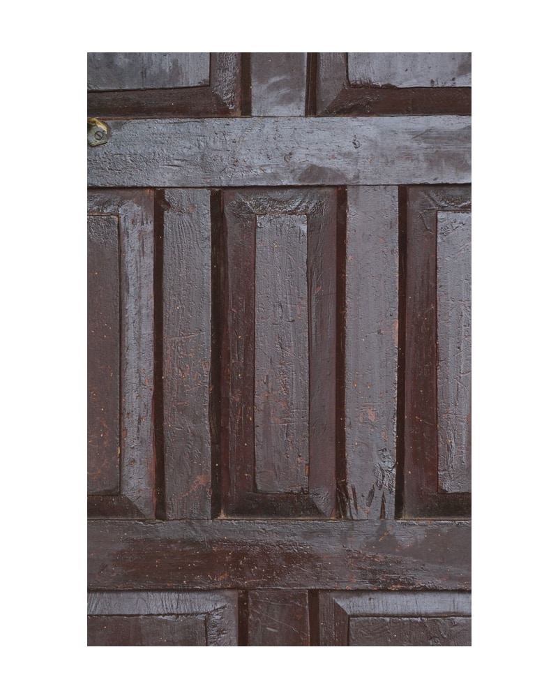 Puerta Rústica Castellana de Cuarterones en Pino, siglo XX - 2