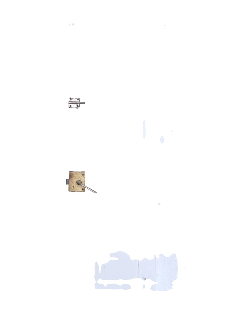 Puerta Rústica Castellana de Cuarterones en Pino, siglo XX - 4