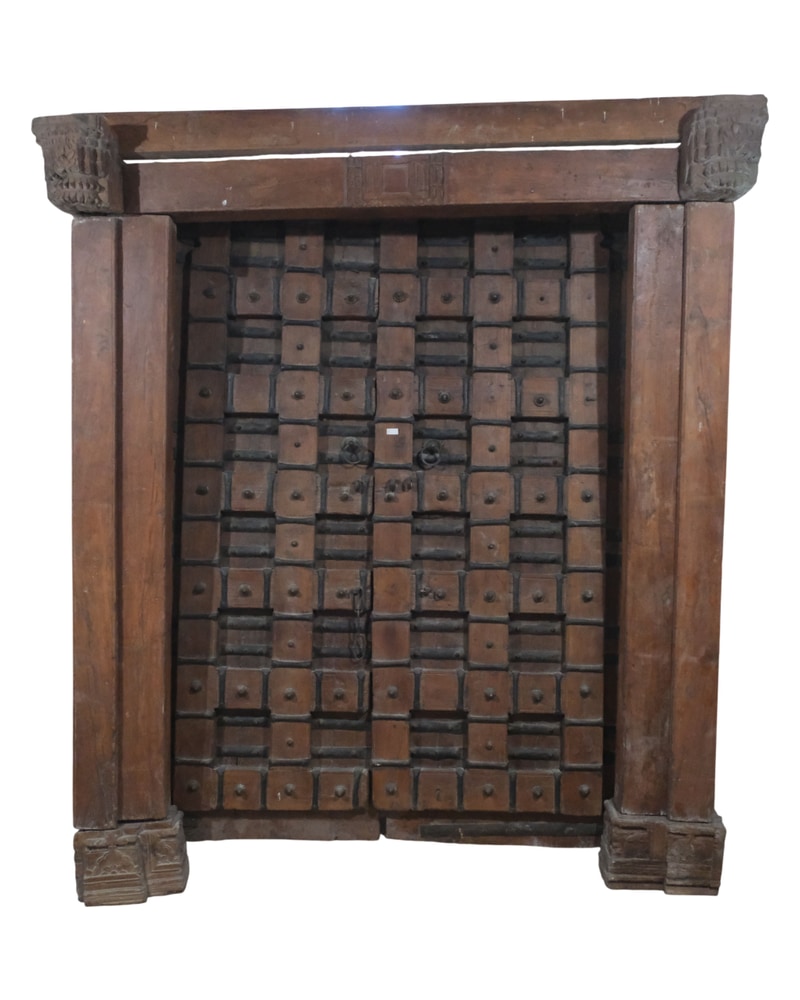 Porton de un Templo del norte de la India, siglo XIX