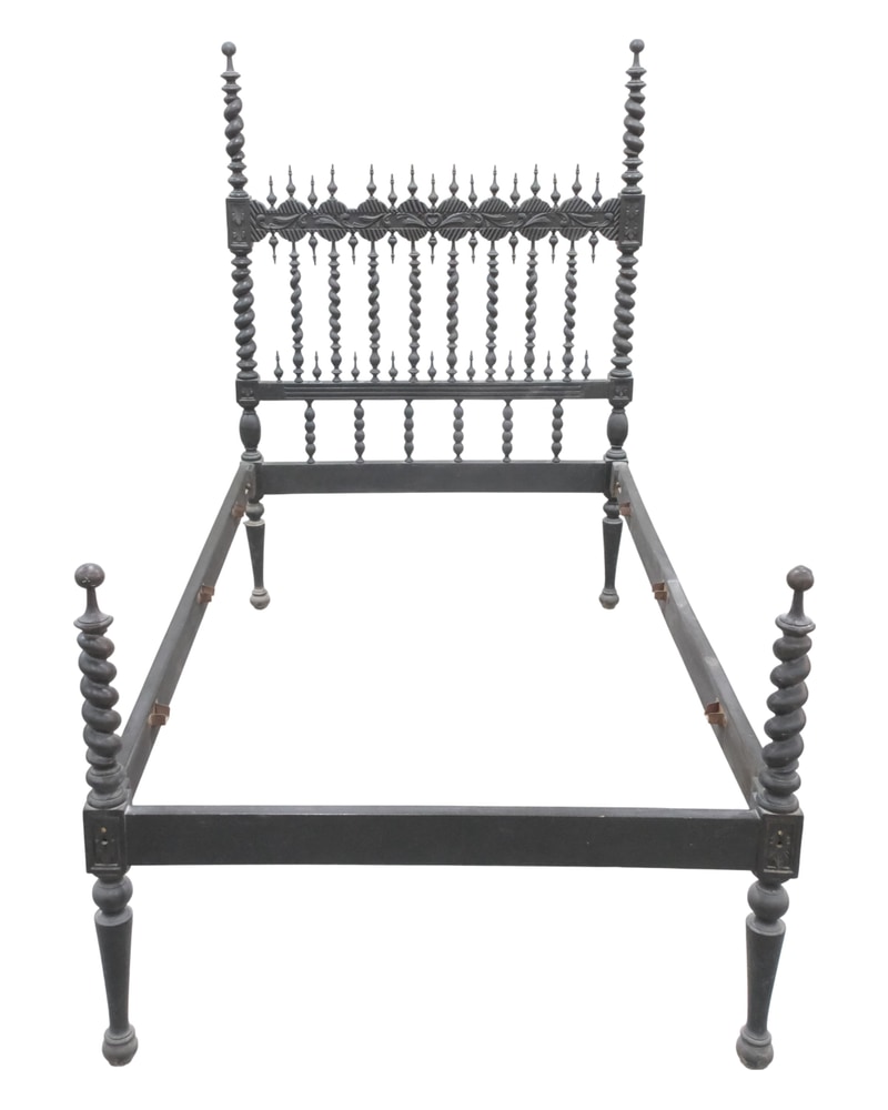 Cama de Bilros Portuguesa del siglo XIX