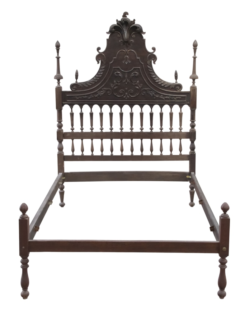 Cama de Bilros Portuguesa del siglo XIX