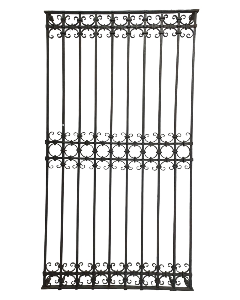 Reja de Hierro Decorada, siglo XIX