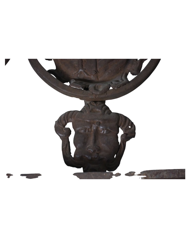 Grand Noble Grille with Coat of Arms, 17th Century - 5/15
