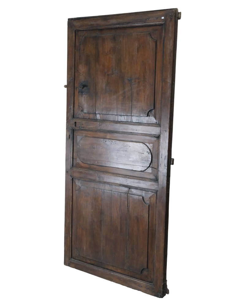 18th Century Pine Door with Three Panels - 7/16
