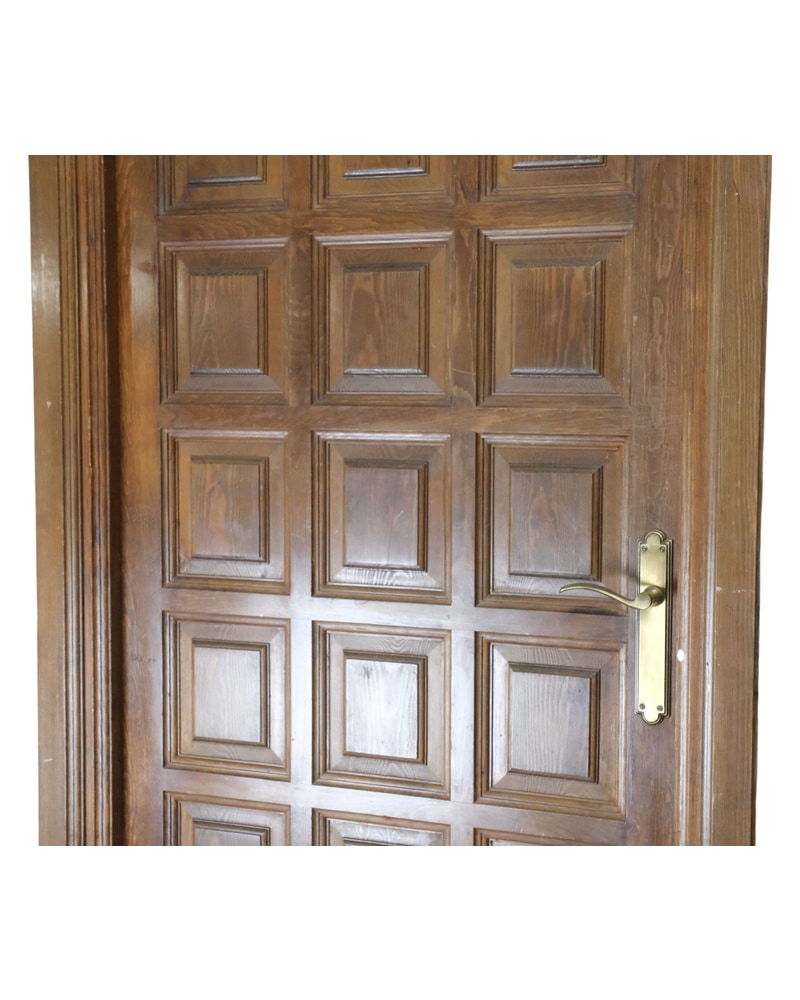 20th Century Semi-Circular Door in Solid Oak - 3/5