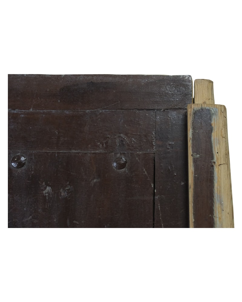 Rustic Door with Three Panels, 19th Century - 4/5