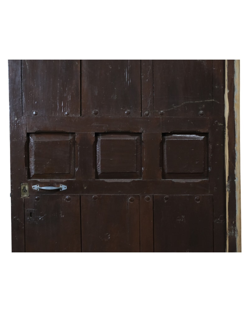 Rustic Door with Three Panels, 19th Century - 2/5