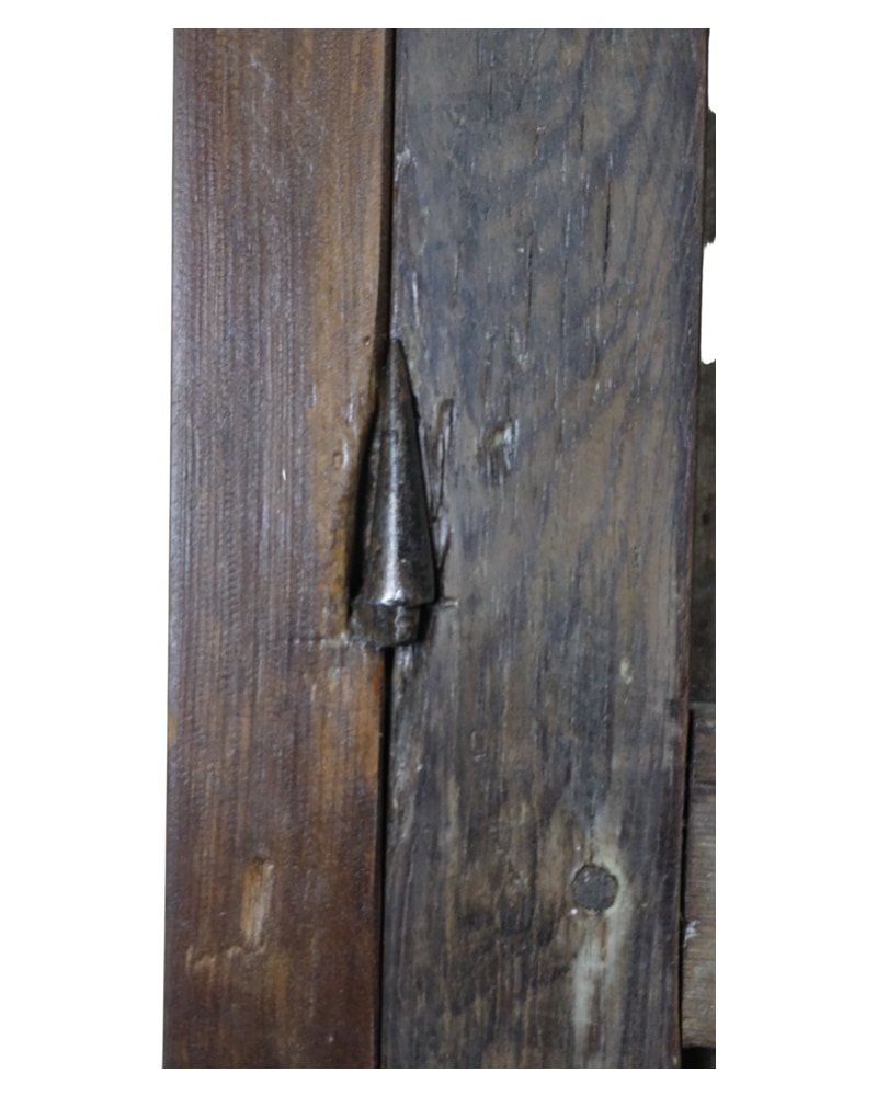 Double Wooden Door, 18th or 19th Century - 10/11
