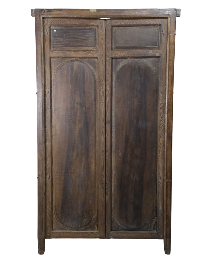 Puerta castellana de dos hojas, XVIII - XIX, madera de pino silvestre