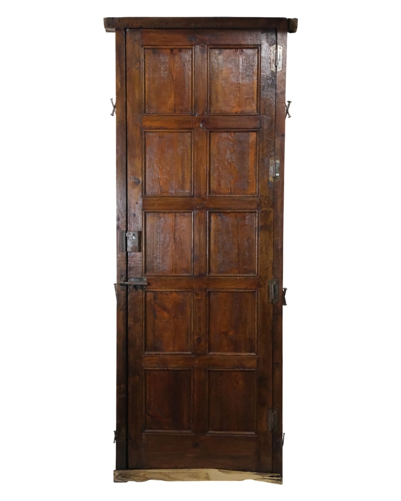 Puerta de Madera de Pino, finales del siglo XIX, Guadalajara