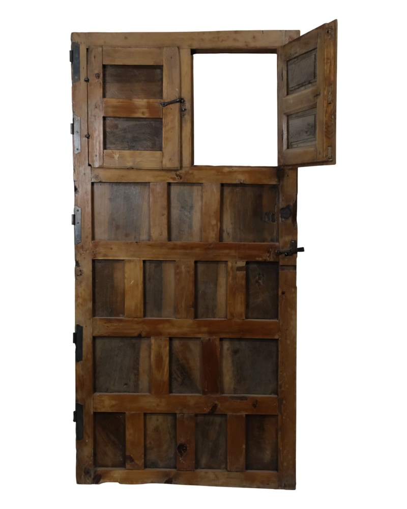 Quartered Door with Windows, 18th Century - 8/11