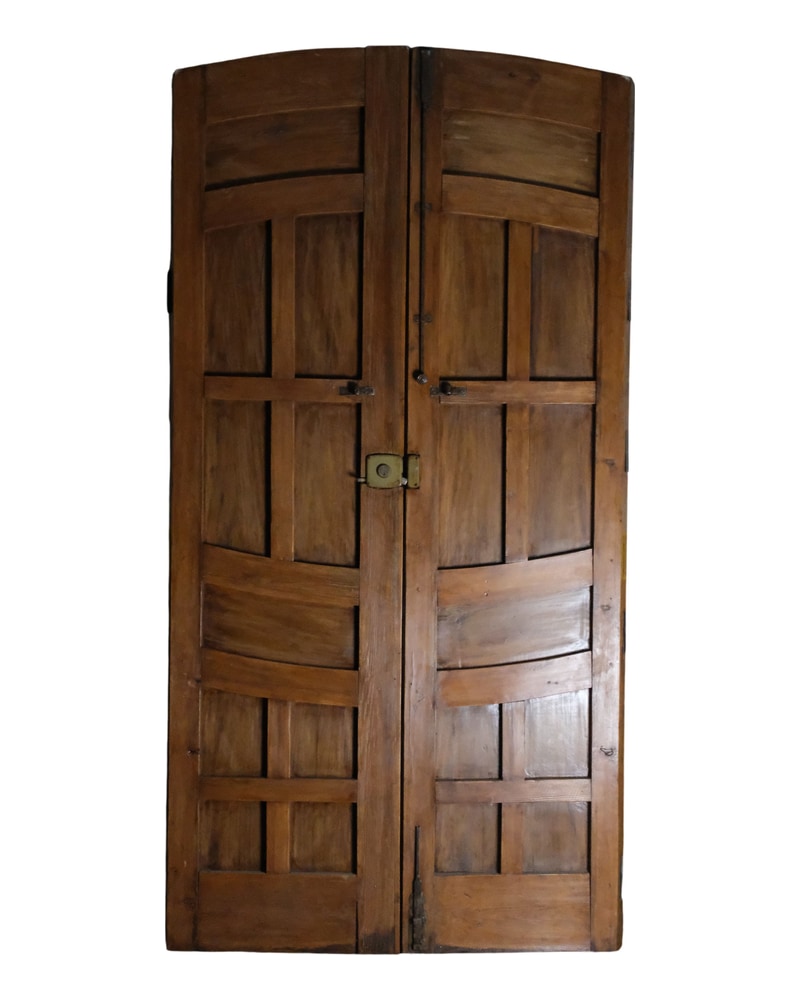 Double Leaf Gate from the 20th Century in Pine - 6/9