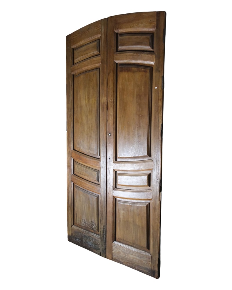 Double Leaf Gate from the 20th Century in Pine - 2/9