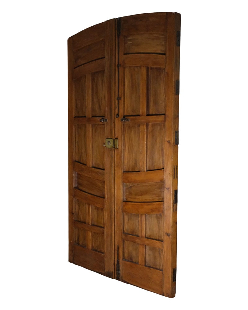 Double Leaf Gate from the 20th Century in Pine - 9/9