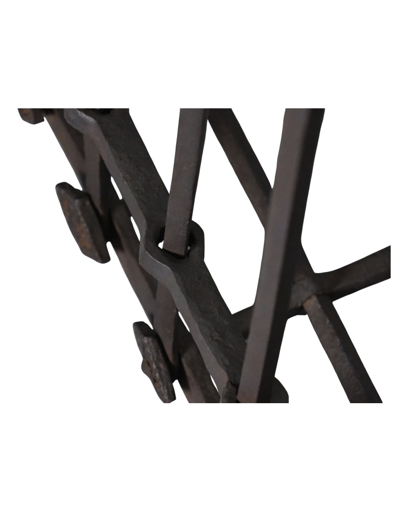 Noble Iron Grille, 17th Century - 13/14