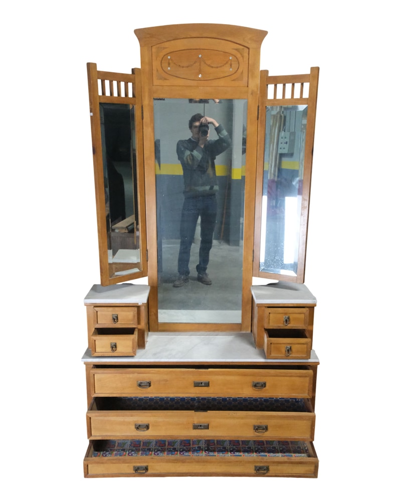 Furniture with Mirror, 20th Century - 10/15