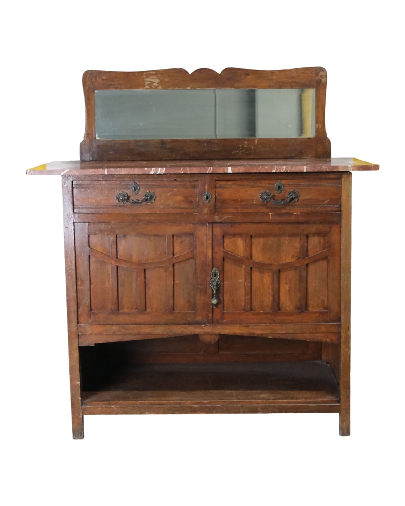 Furniture with Mirror, 20th Century