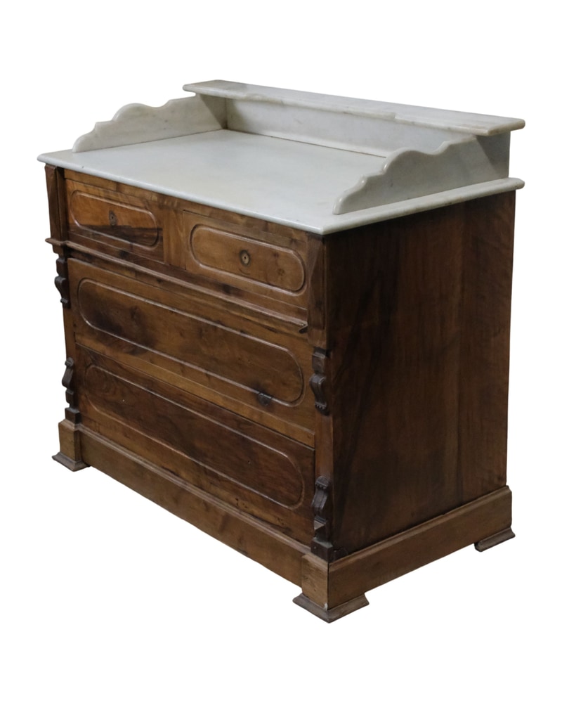 Incomplete Furniture with Marble Top, 20th Century - 7/10