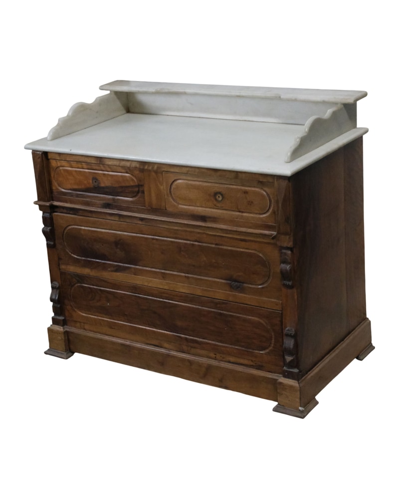 Incomplete Furniture with Marble Top, 20th Century - 2/10