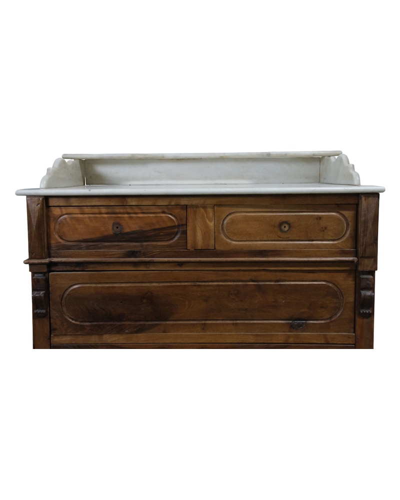 Incomplete Furniture with Marble Top, 20th Century - 5/10