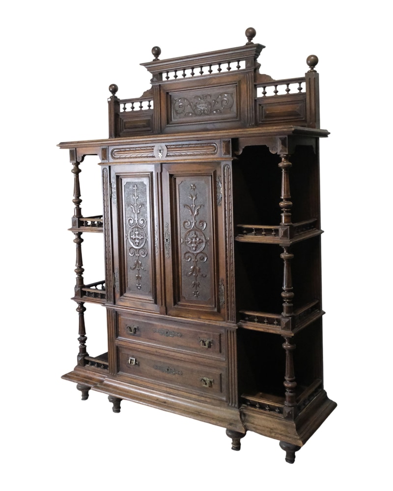 19th Century Walnut Sideboard - 7/19