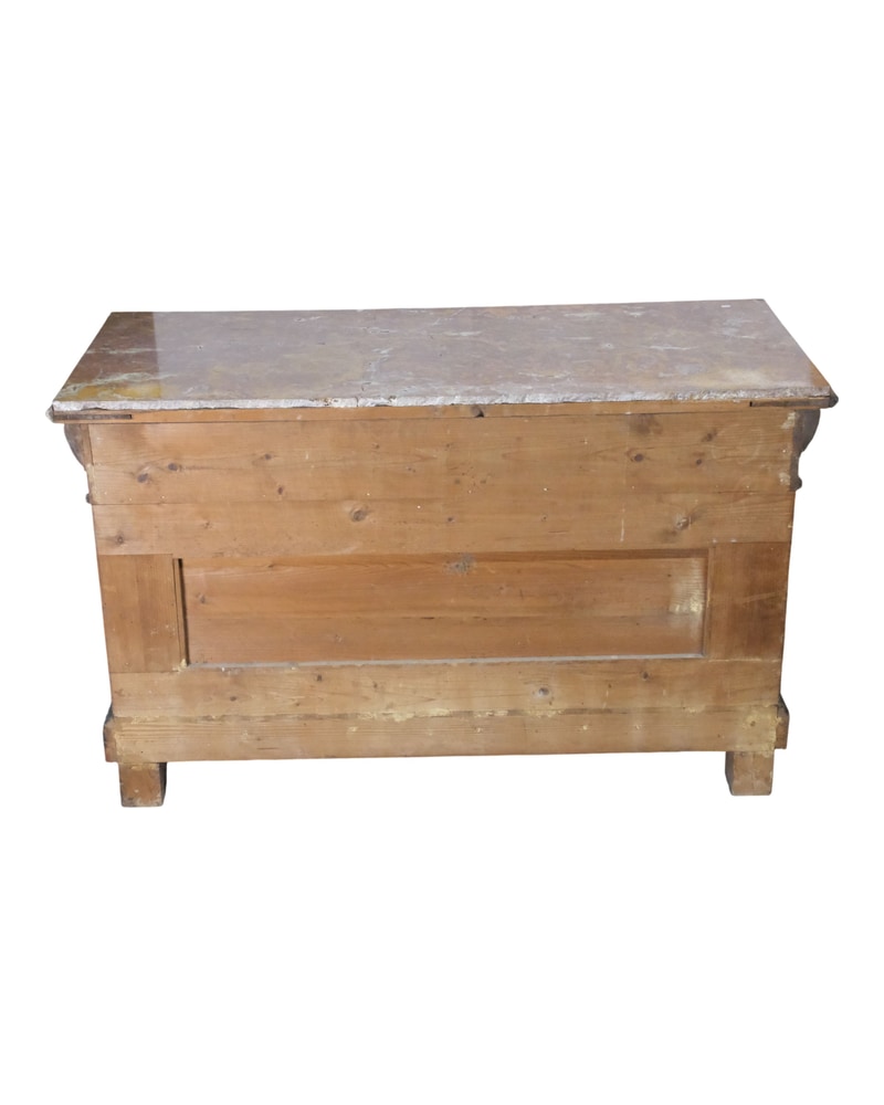 19th Century French Hall Table in Walnut with Floral Carving - 17/18