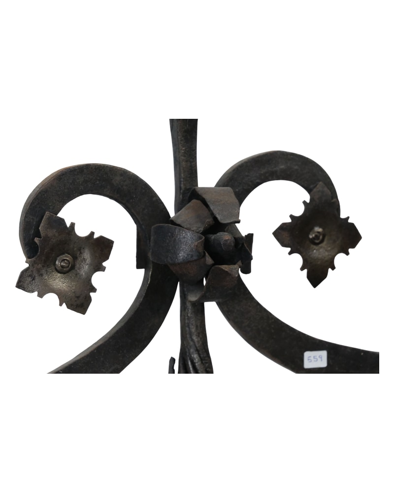 Iron Planter for Fireplace, 18th Century - 3/6
