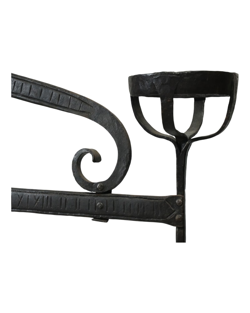 Iron Planter for Fireplace, 18th Century - 5/6
