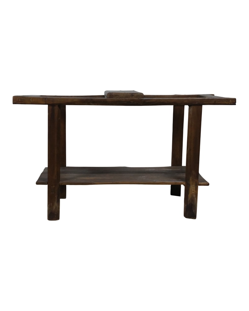 Cantarera Doble del Siglo XX en Madera Oscura