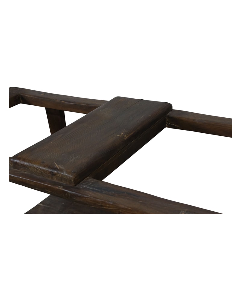 Double Water Carrier from the 20th Century in Dark Wood - 4/7