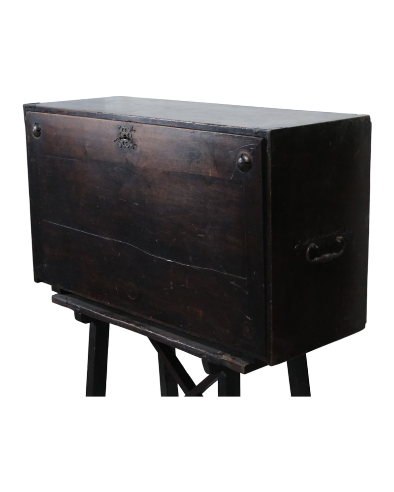 19th Century Bargueño from Cuenca with Support Table - 4/9