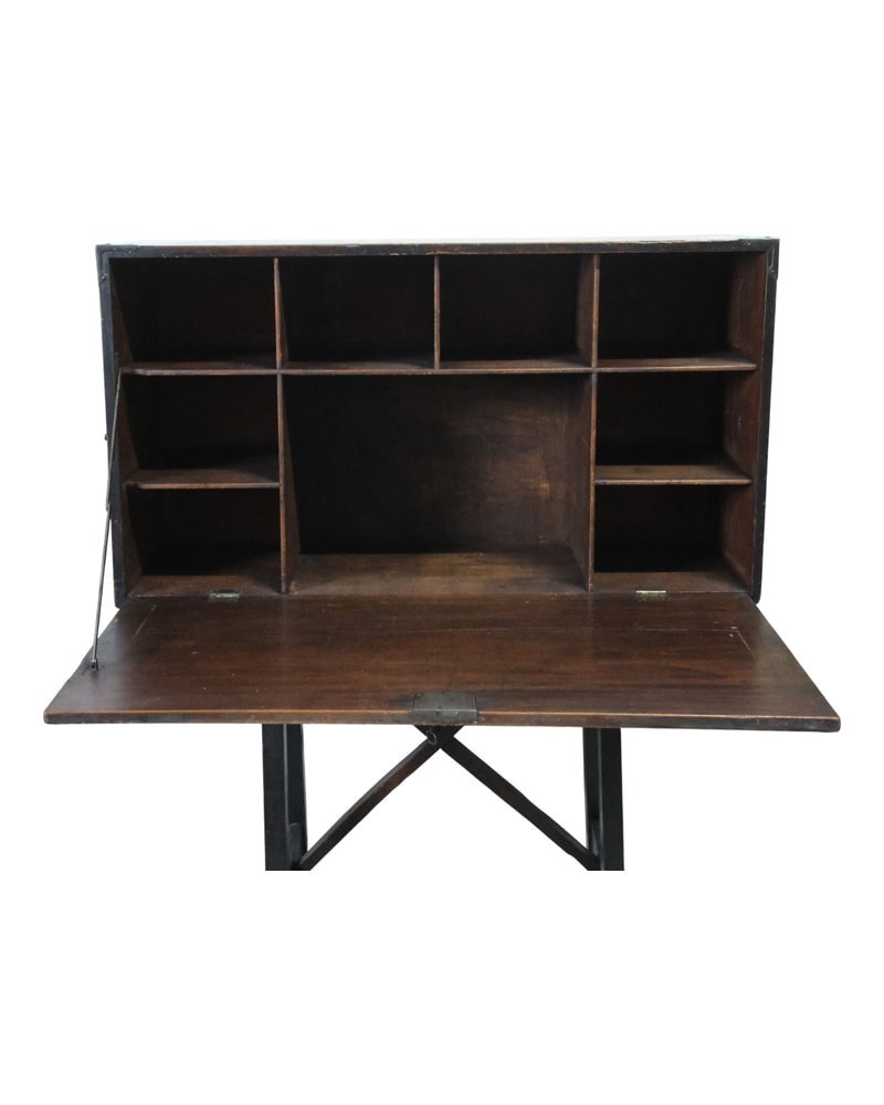 19th Century Bargueño from Cuenca with Support Table - 2/9