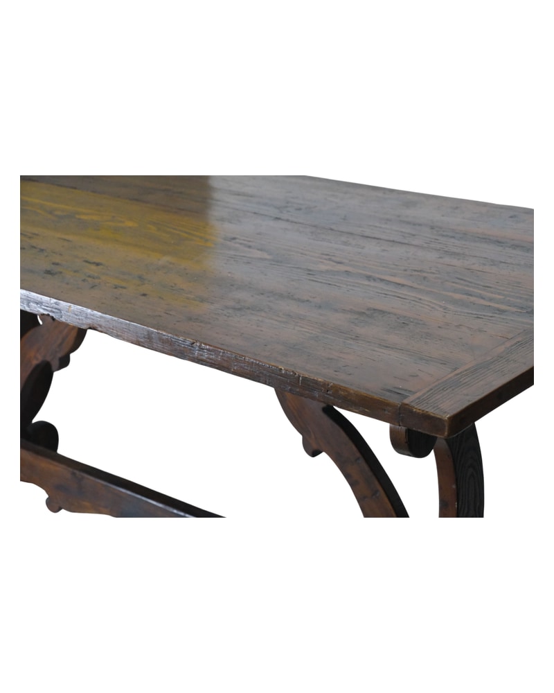 19th Century Dining Table with Castilian Legs in Cervantine Style - 10/10