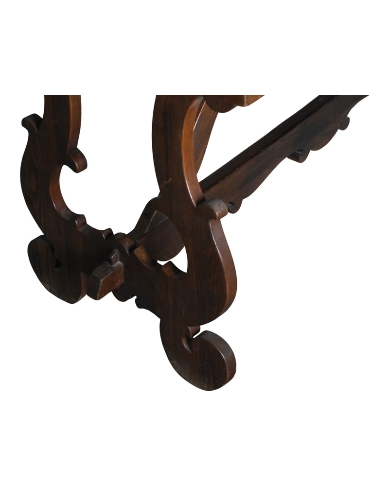 19th Century Dining Table with Castilian Legs in Cervantine Style - 6/10