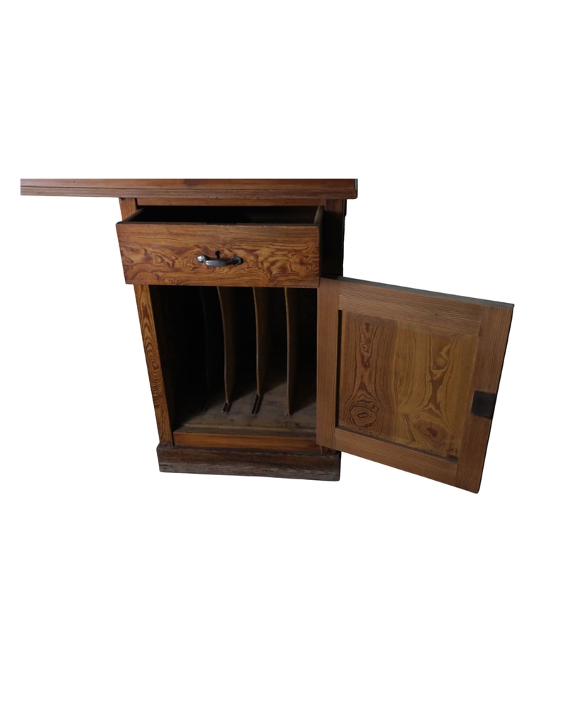 20th Century Architect's Desk with Folding Top - 10/12