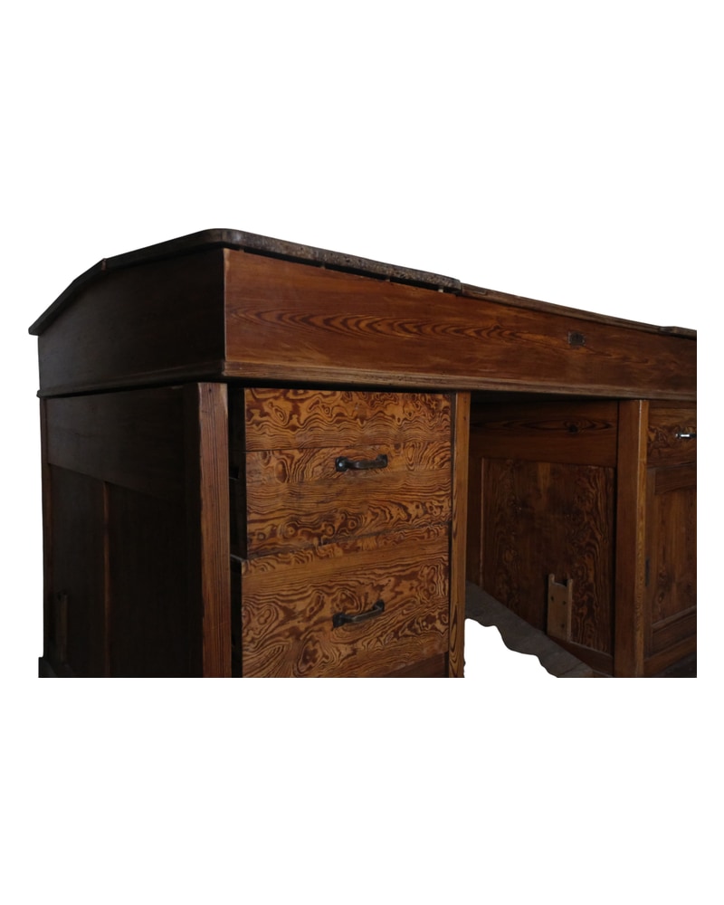 20th Century Architect's Desk with Folding Top - 8/12