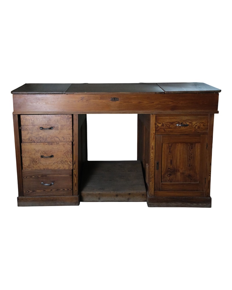 20th Century Architect's Desk with Folding Top - 6/12