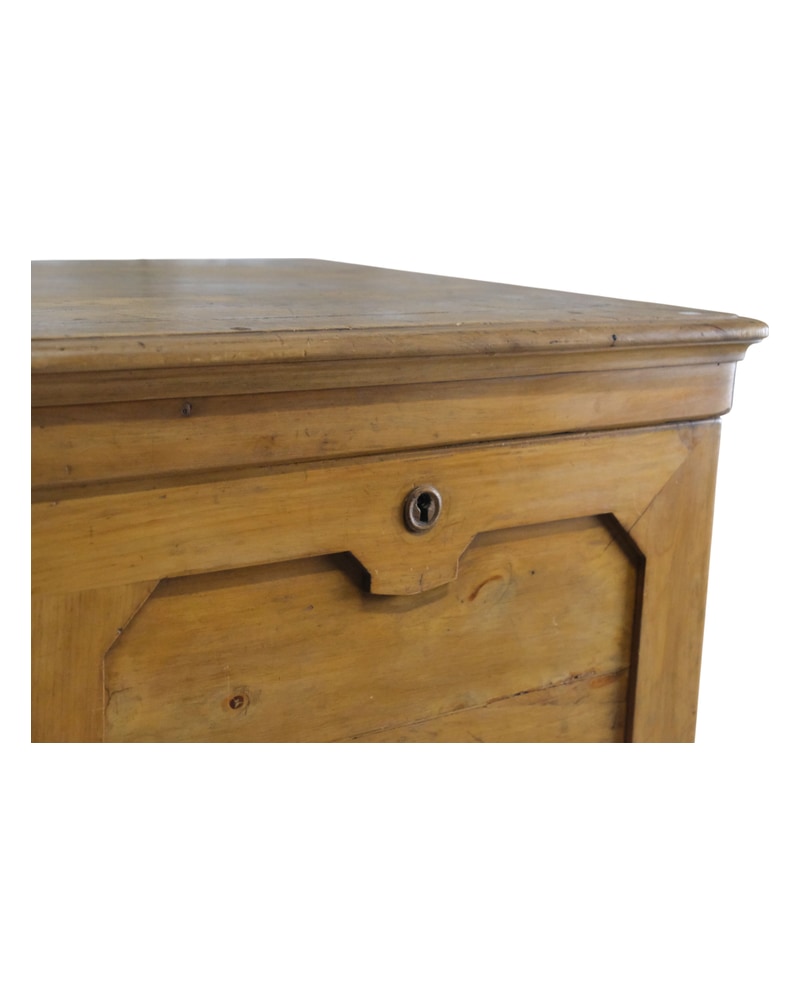 20th Century Pine Chest with Zinc Lining - 4/10