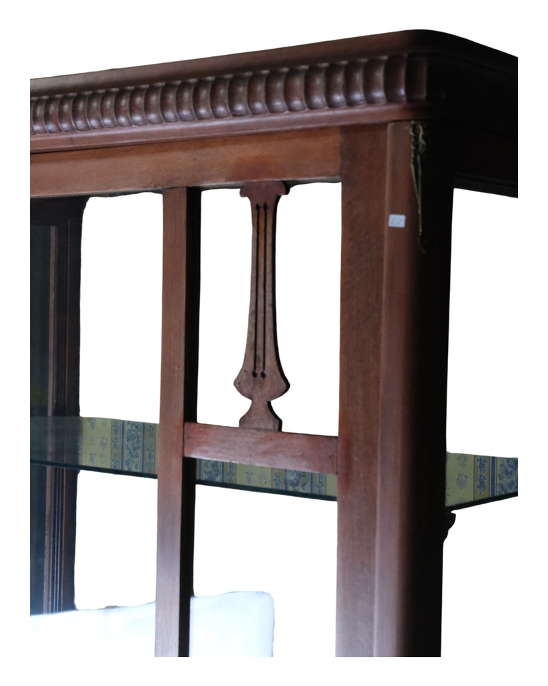 Late Neoclassical Showcase from the 20th Century in Cherry - 7/7